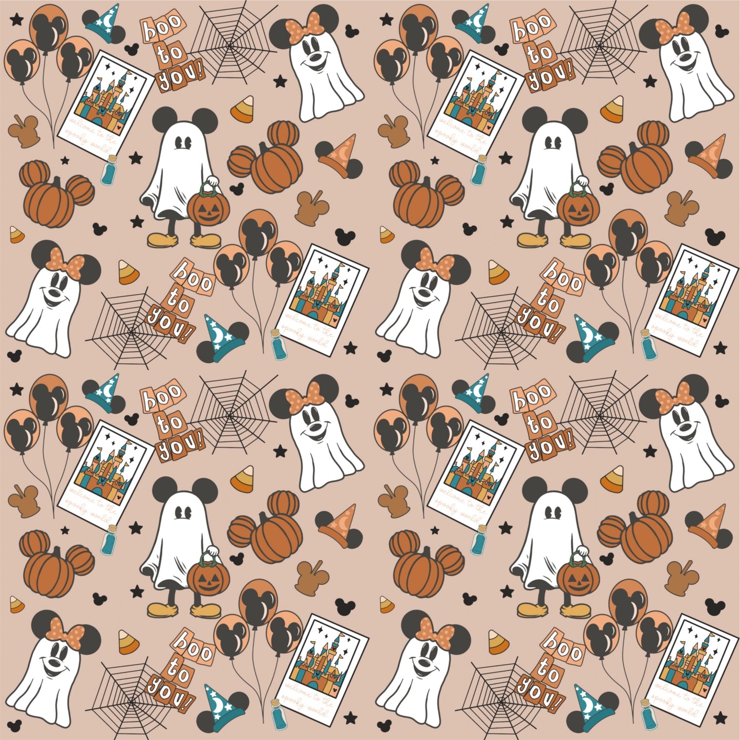 Mickey & Minnie’s Halloween Pants Set