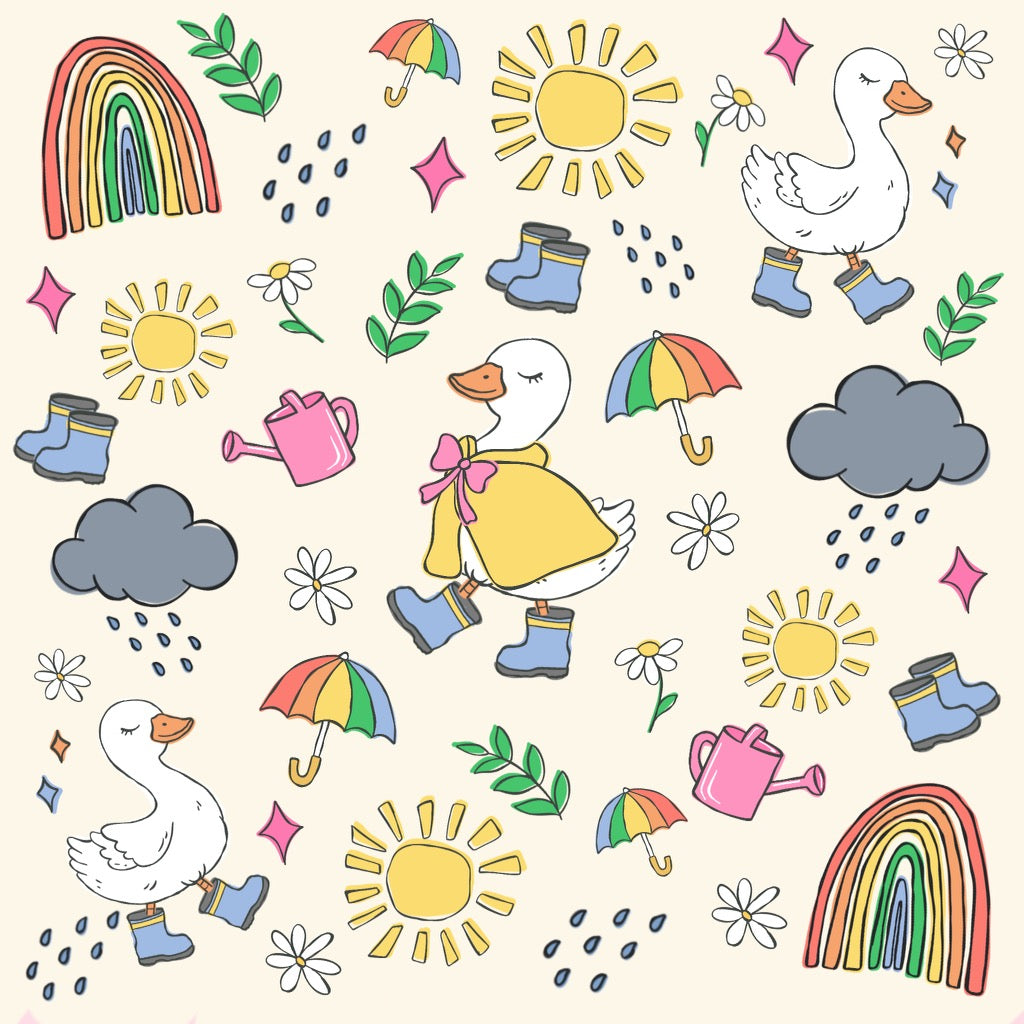 Rainy Days Girl Zippy