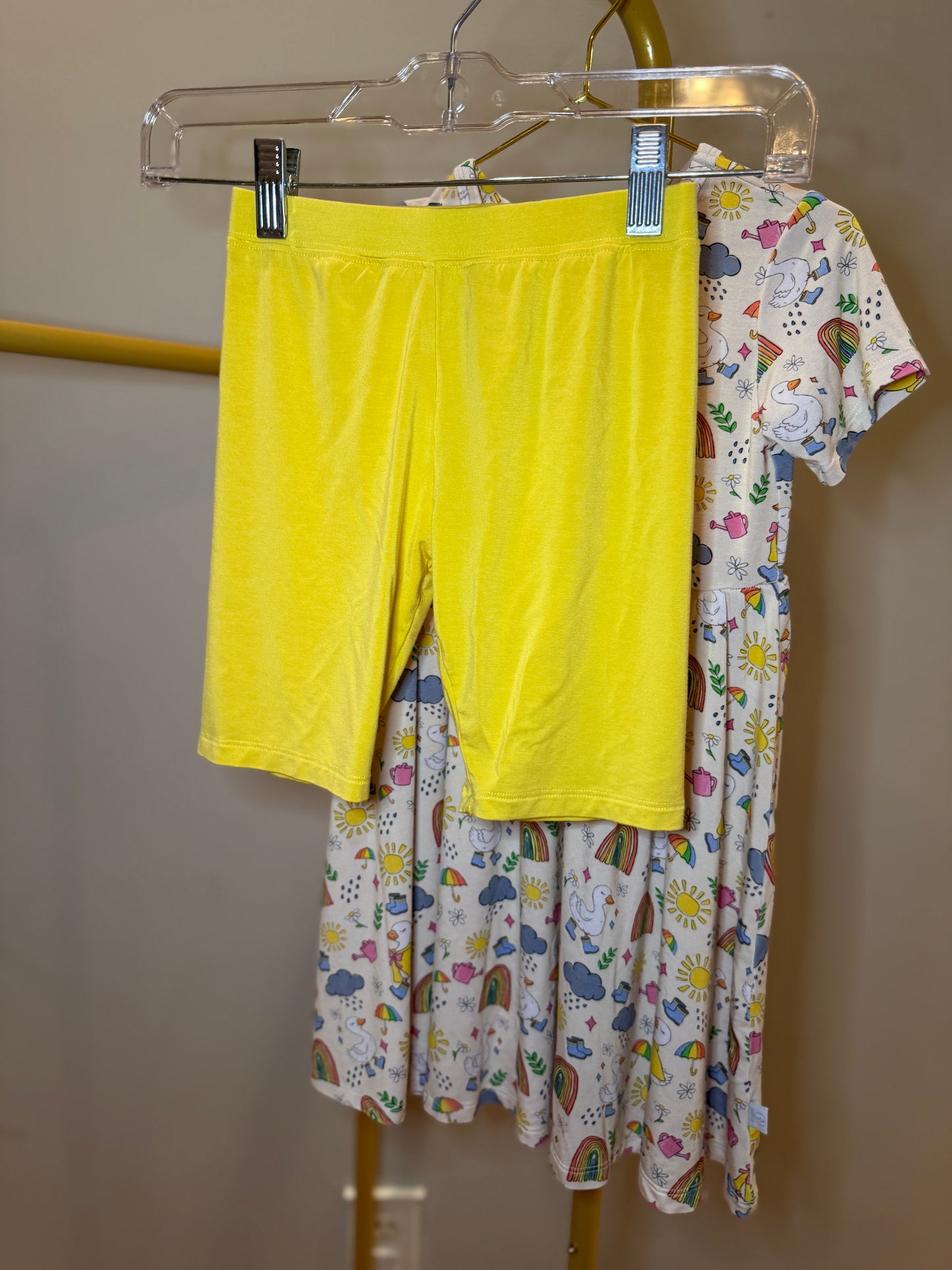 Rainy Days Girl Peplum Set