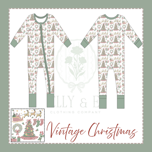 Vintage Christmas Boy Zippy