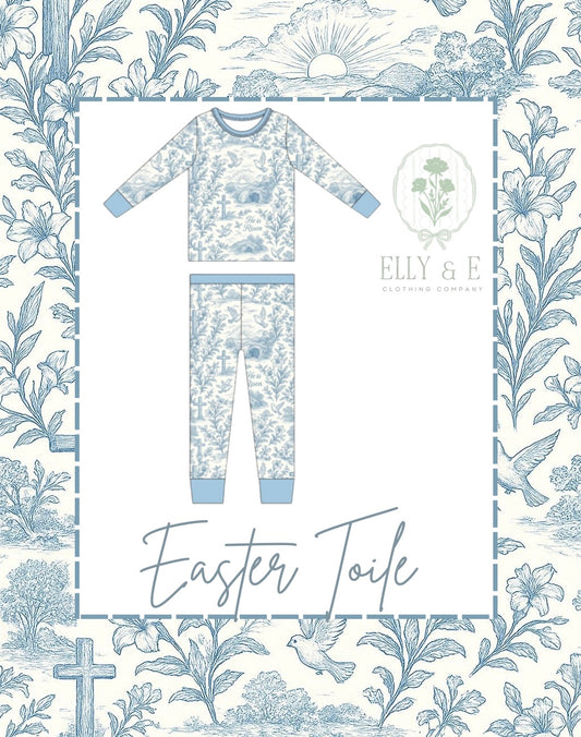 Easter Toile 2PC