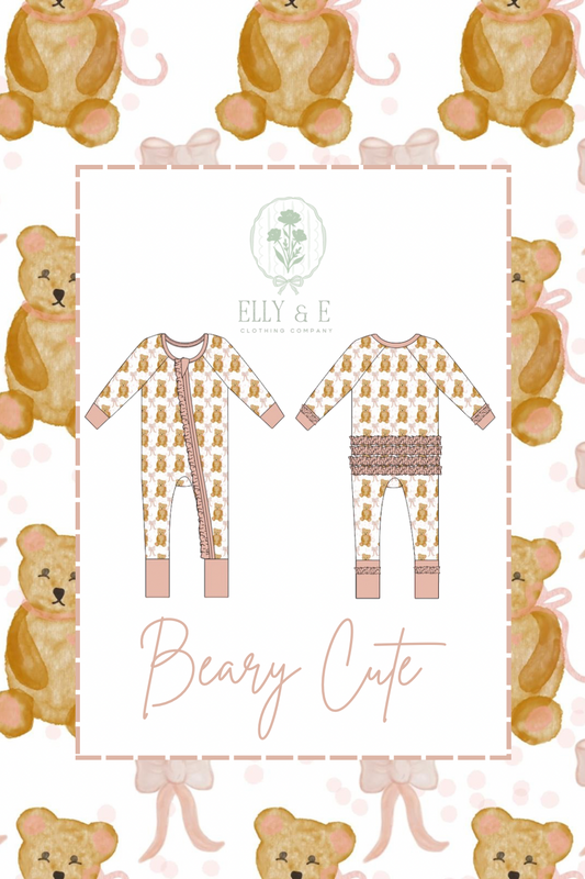 Beary Cute Girls Zippy