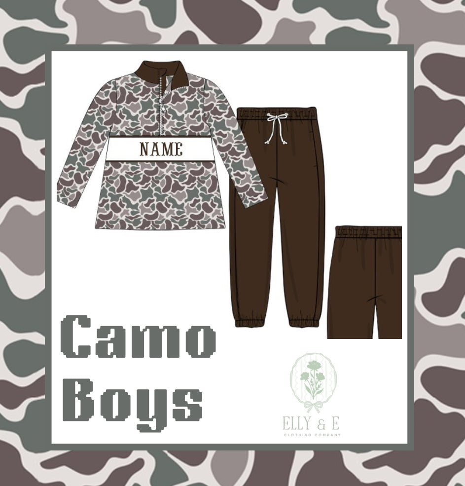Camo Boys Set