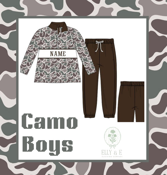 Camo Boys Set
