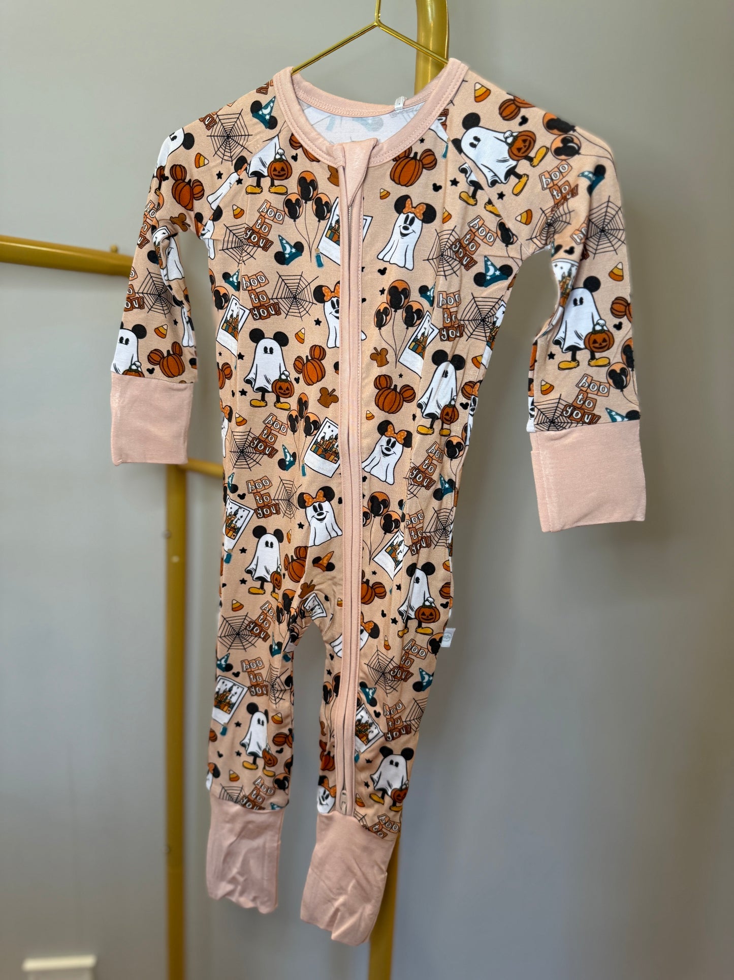 Mickey & Minnie’s Halloween Boys Zippy