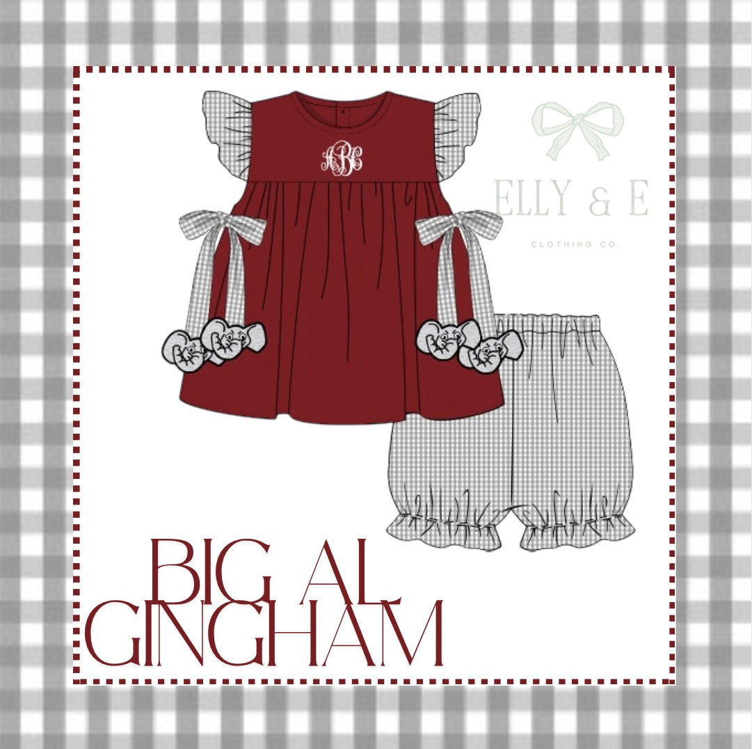 Big AL Girls Bloomer Set